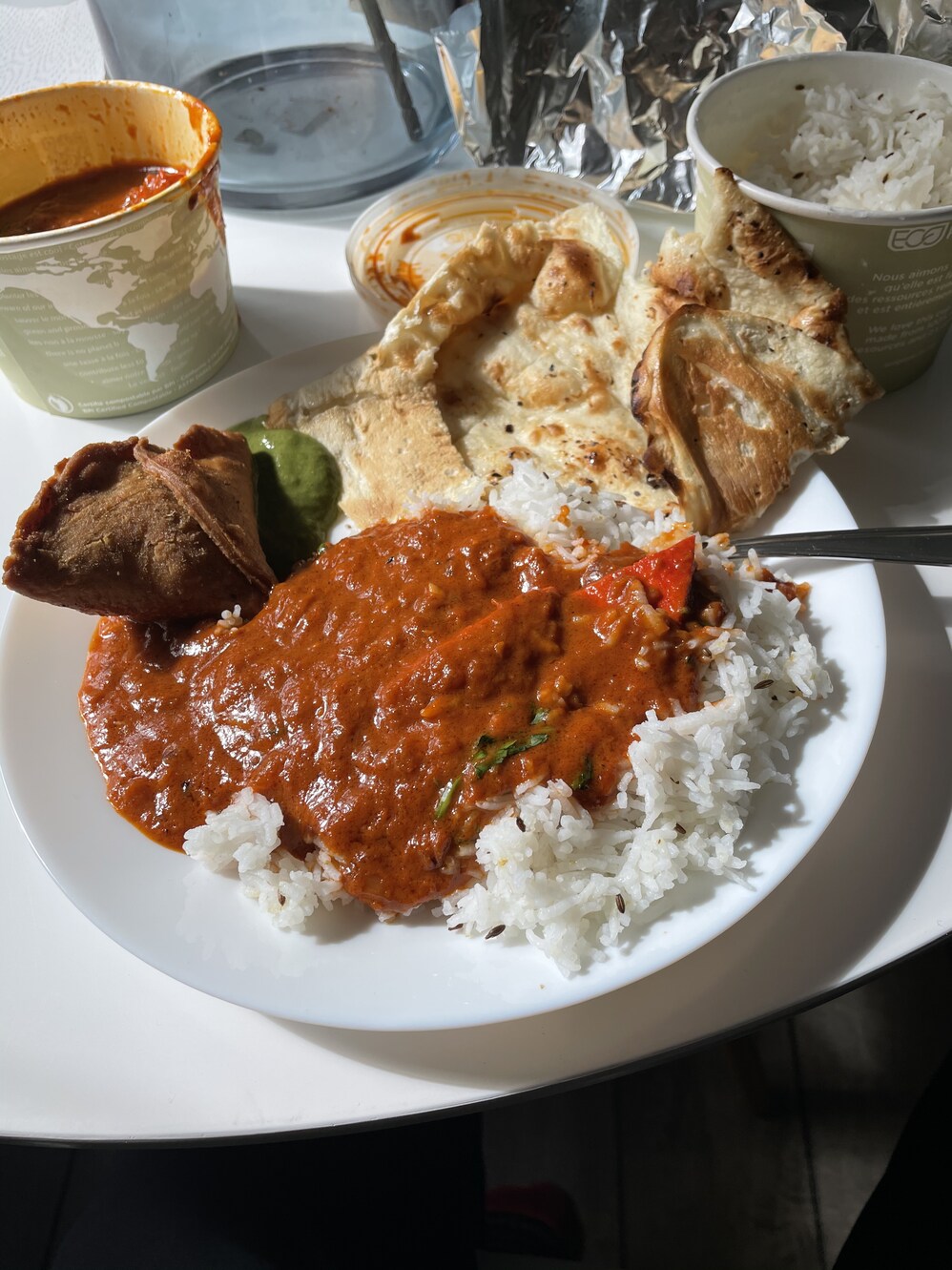 Paneer tikka masala from Famous Curry Garden